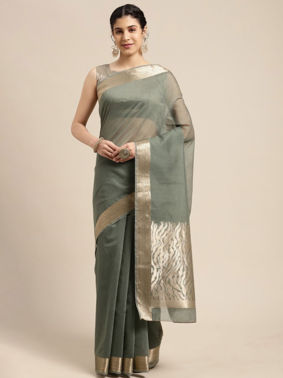 Sidnaz 8 New Exclusive Wear Linen Woven Designer Saree Collection